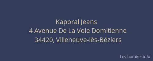 Kaporal Jeans