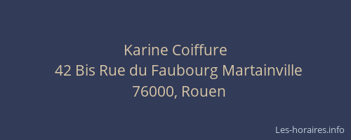 Karine Coiffure