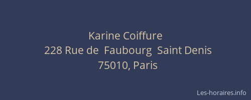 Karine Coiffure