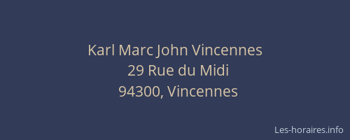 Karl Marc John Vincennes