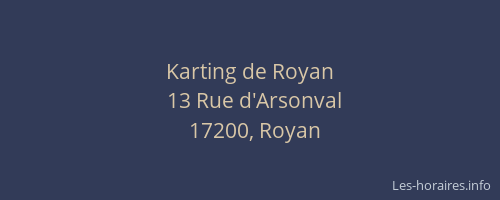 Karting de Royan