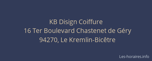 KB Disign Coiffure