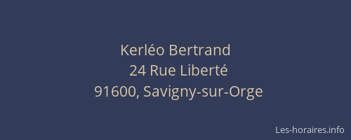 Kerléo Bertrand