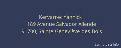 Kervarrec Yannick