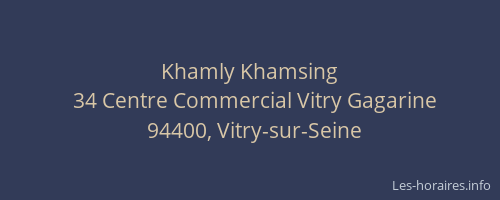 Khamly Khamsing