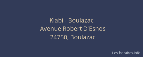 Kiabi - Boulazac