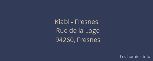 Kiabi - Fresnes