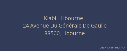 Kiabi - Libourne