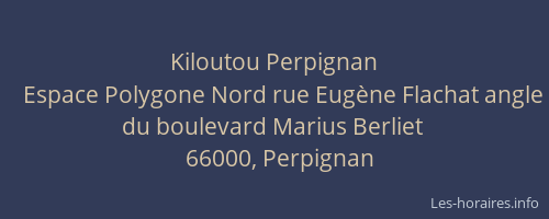 Kiloutou Perpignan