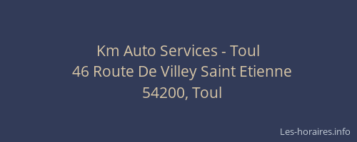 Km Auto Services - Toul