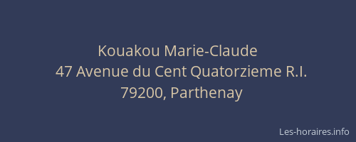 Kouakou Marie-Claude