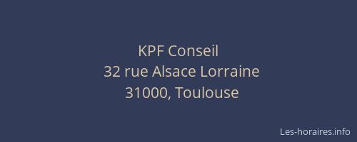 KPF Conseil