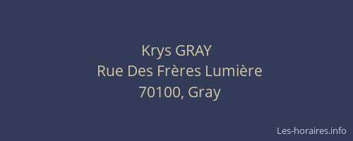 Krys GRAY