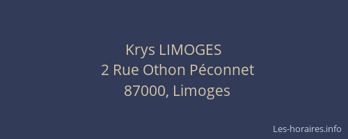 Krys LIMOGES