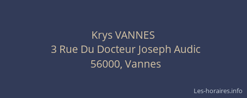 Krys VANNES