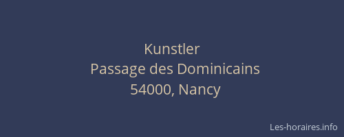 Kunstler