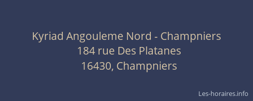 Kyriad Angouleme Nord - Champniers