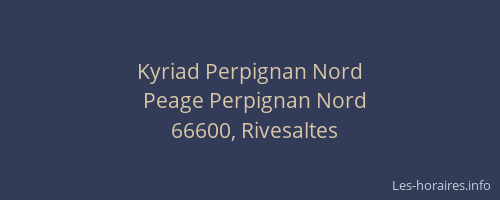 Kyriad Perpignan Nord