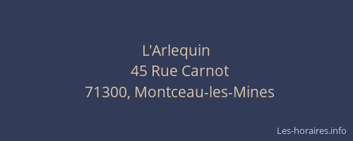 L'Arlequin