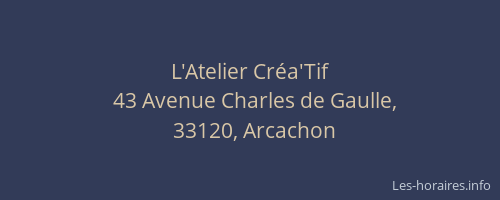 L'Atelier Créa'Tif