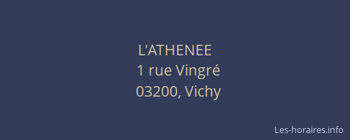 L'ATHENEE