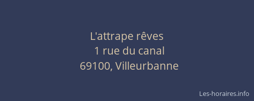 L'attrape rêves