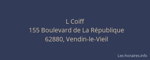 L Coiff