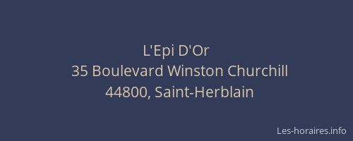 L'Epi D'Or