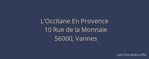 L'Occitane En Provence