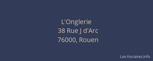 L'Onglerie