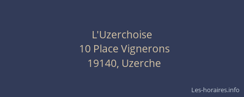 L'Uzerchoise