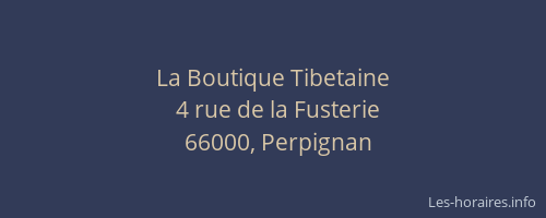 La Boutique Tibetaine