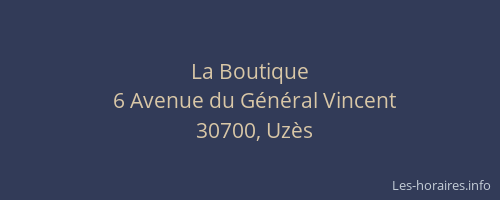 La Boutique