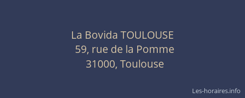 La Bovida TOULOUSE