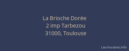 La Brioche Dorée