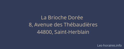 La Brioche Dorée