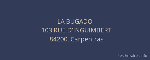 LA BUGADO