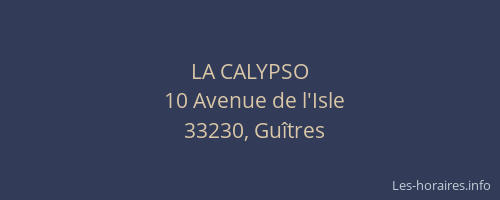 LA CALYPSO