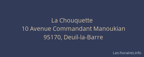 La Chouquette