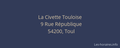 La Civette Touloise