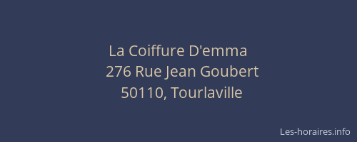 La Coiffure D'emma