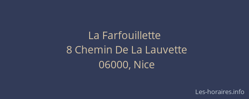 La Farfouillette