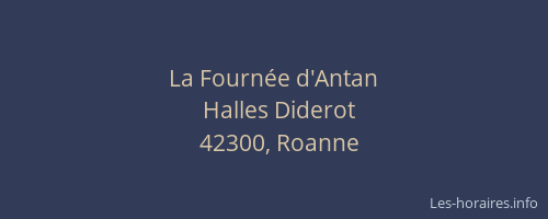 La Fournée d'Antan