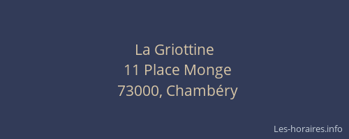 La Griottine