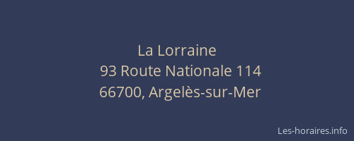 La Lorraine