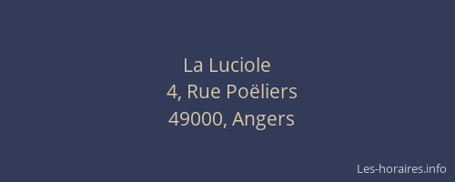 La Luciole