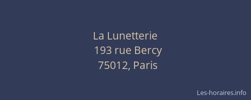 La Lunetterie