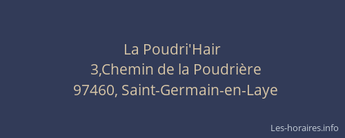 La Poudri'Hair