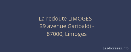 La redoute LIMOGES