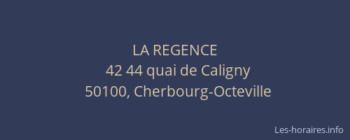 LA REGENCE